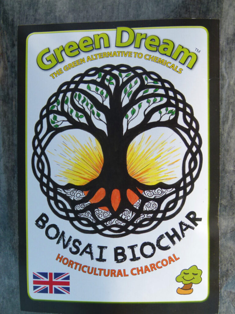 green dream bonsai biochar charcoal